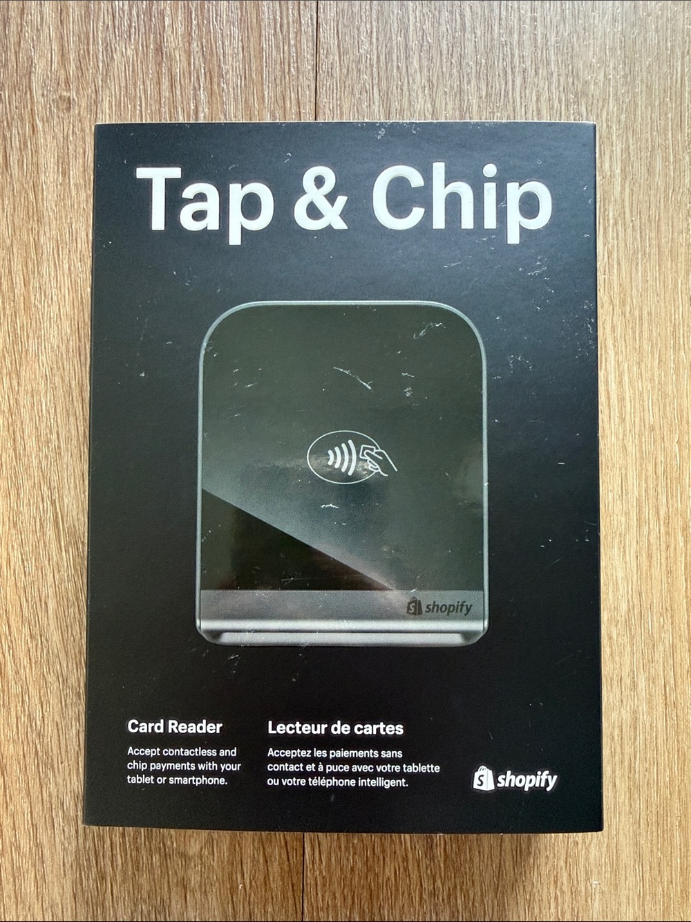 Tap & Chip Card Reader - Black
